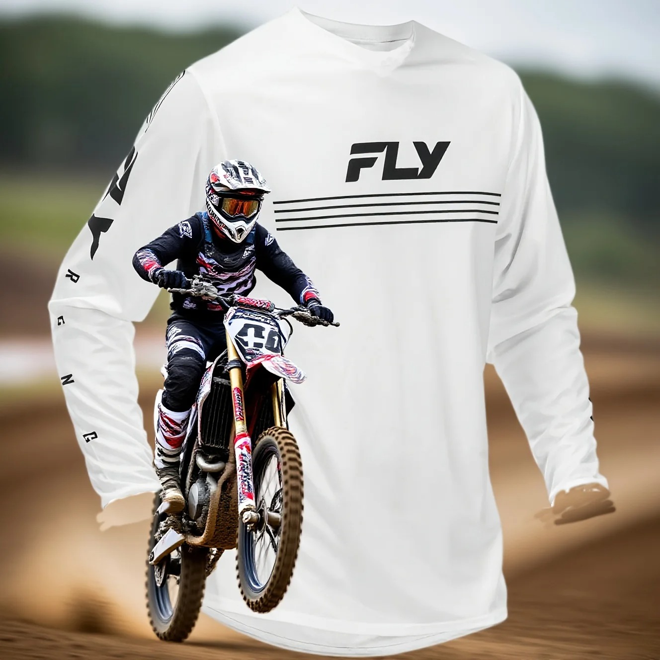 Cycling Gear Apparel - Camisetas de manga larga para hombres