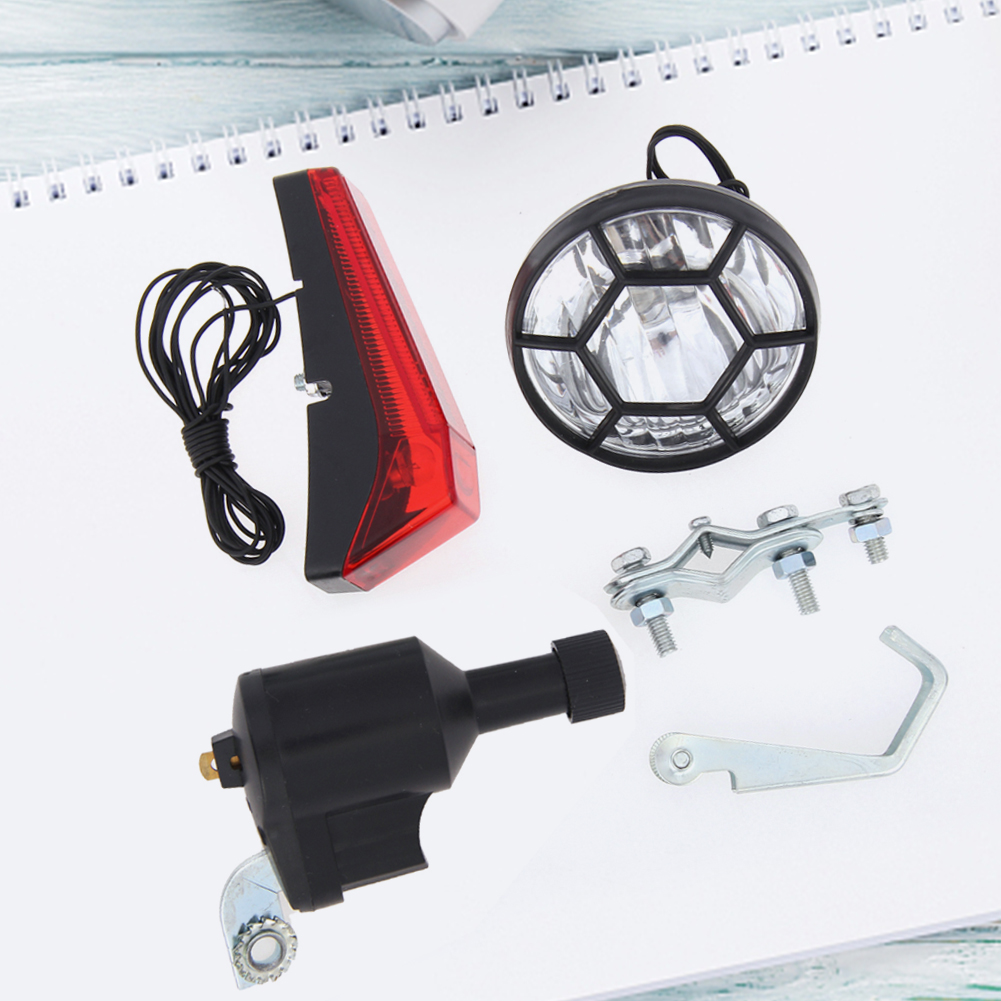 Bike Dynamo Light - Luces de Dínamo Retro Clásicas para