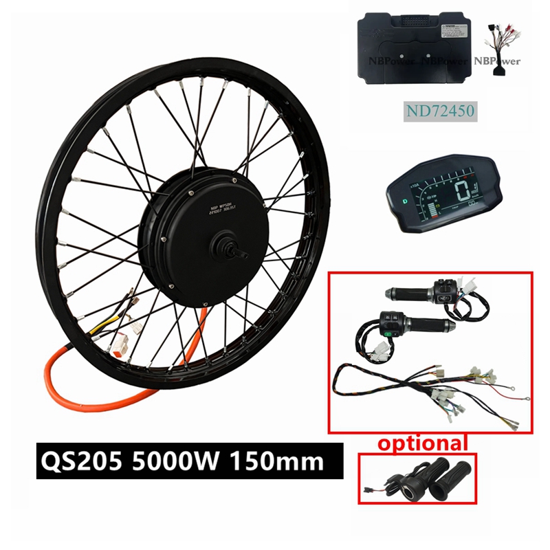 Cycling Gear Display - Kit de Bicicleta Eléctrica NBpower/QS205 V3