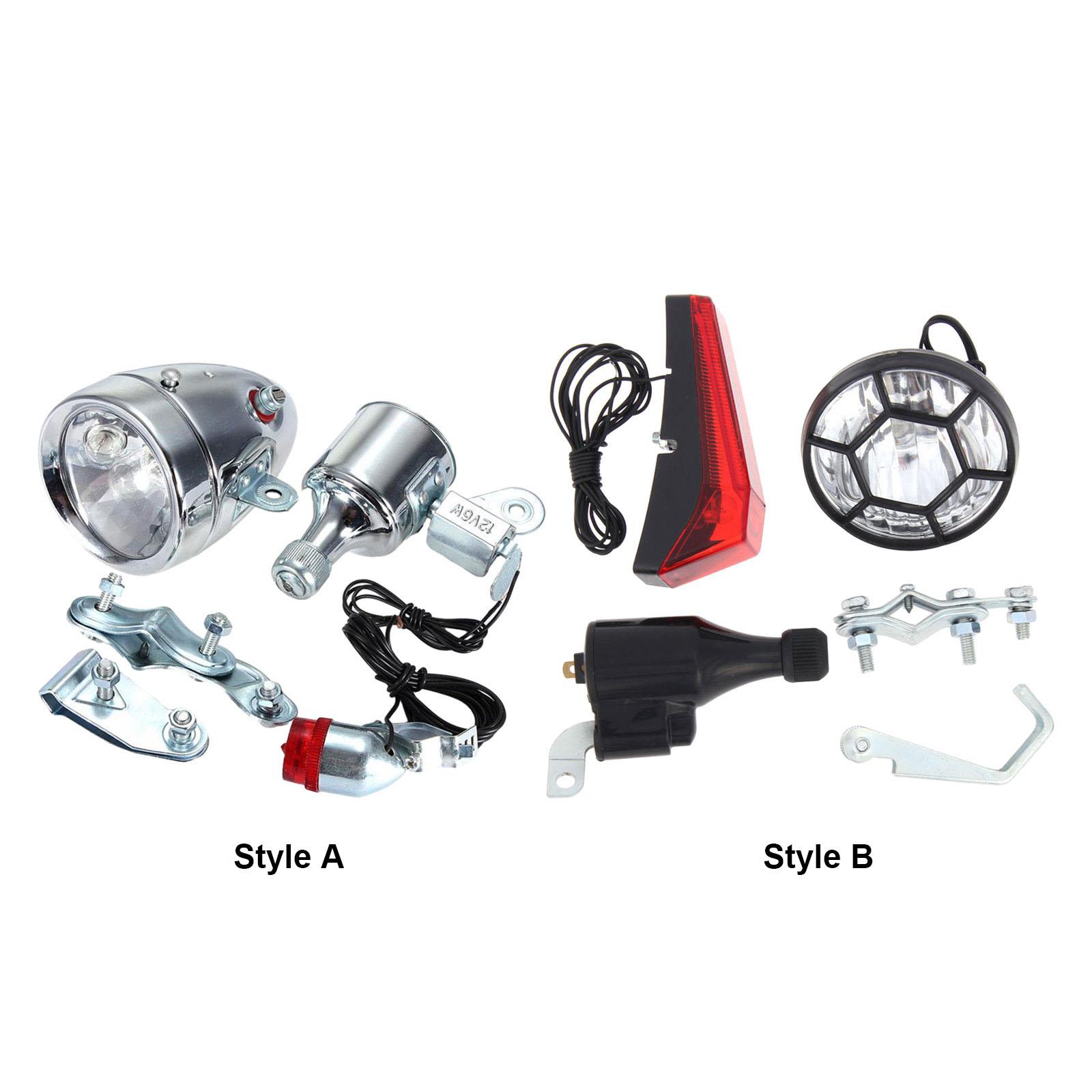 Bike Dynamo Light - Juego de Luces para Bicicleta Dynamo,