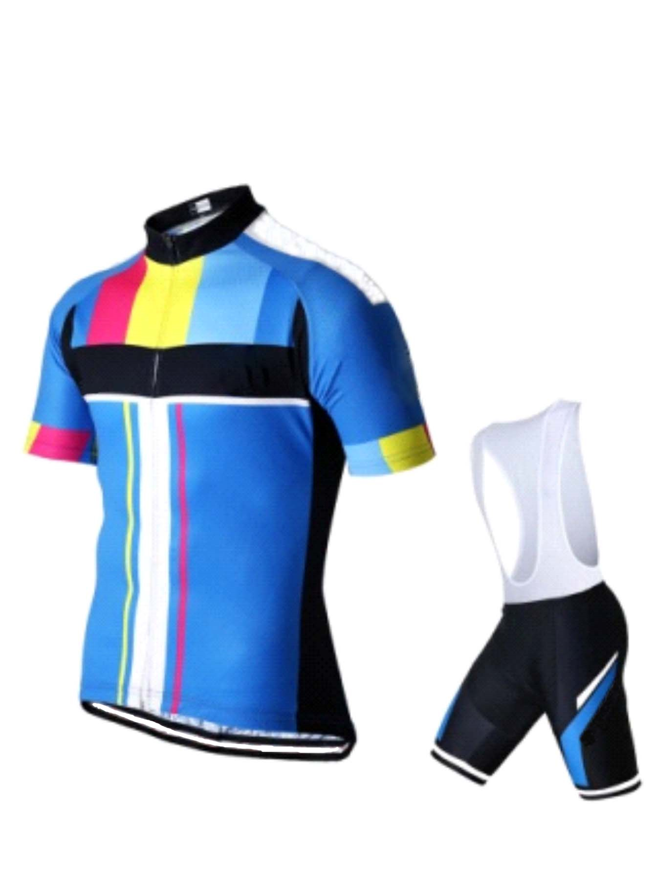 Cycling Gear Apparel - Conjunto de camiseta y pantalones cortos