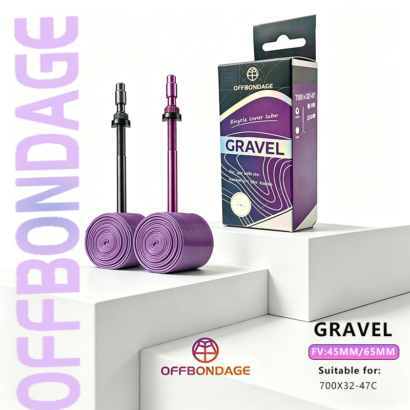 Gravel Bike Tires - Cámara de Aire Ultraligera OFFBONDAGE de