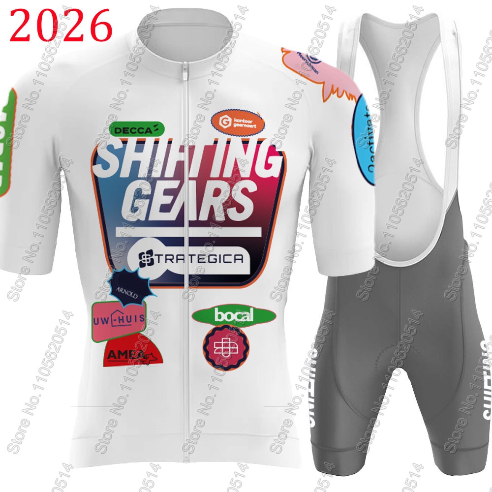 Cycling Gear Padding - Conjunto de Jersey de Ciclismo Shifting