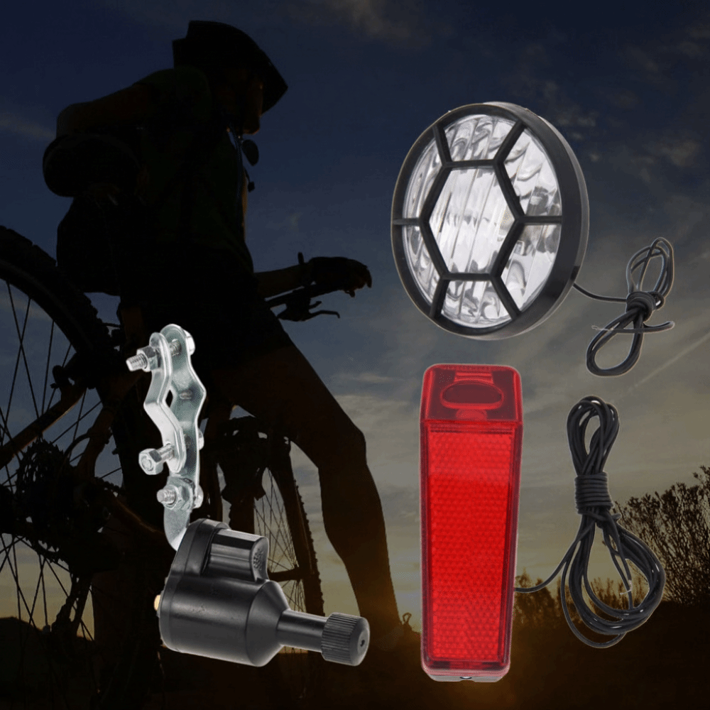 Juego de Luces para Bicicleta  - Bike Dynamo Light reseña y precio