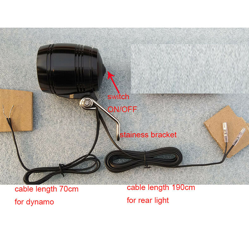 Faro delantero de bicicleta pa - Bike Dynamo Light reseña y precio