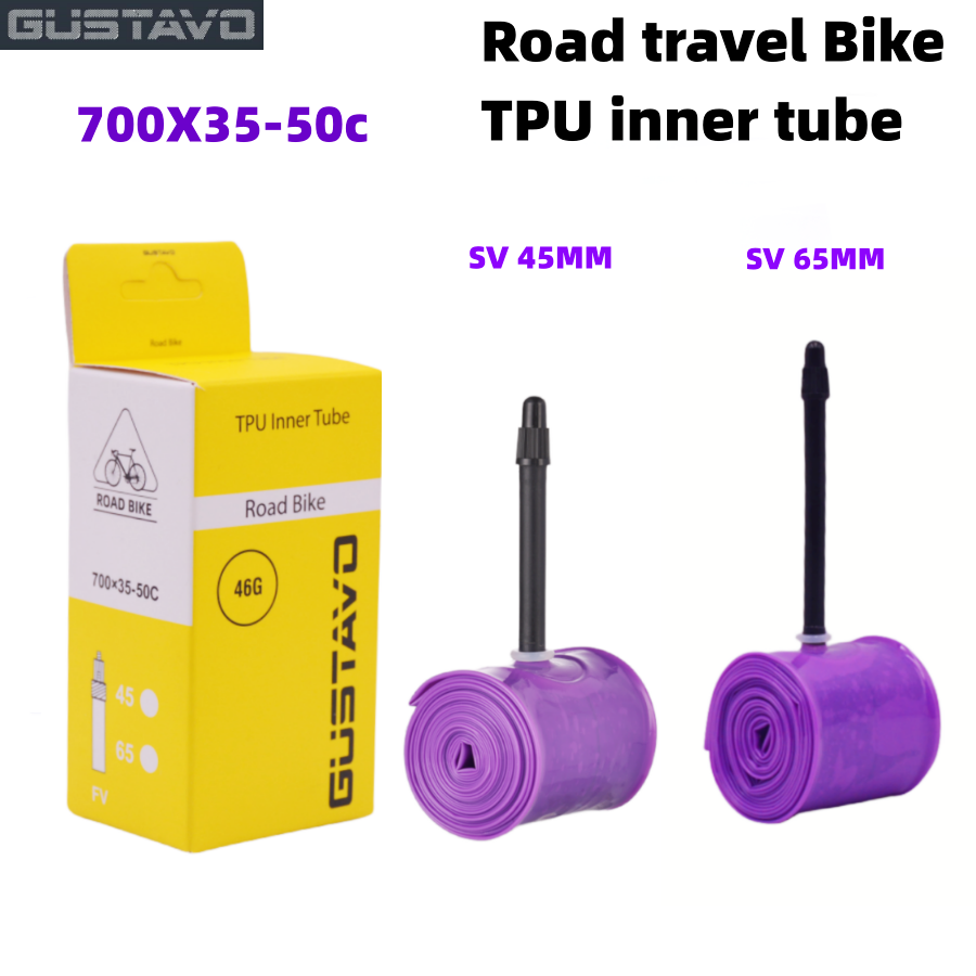 GUSTAVO-cámara de aire para bi - Gravel Bike Tires reseña y precio