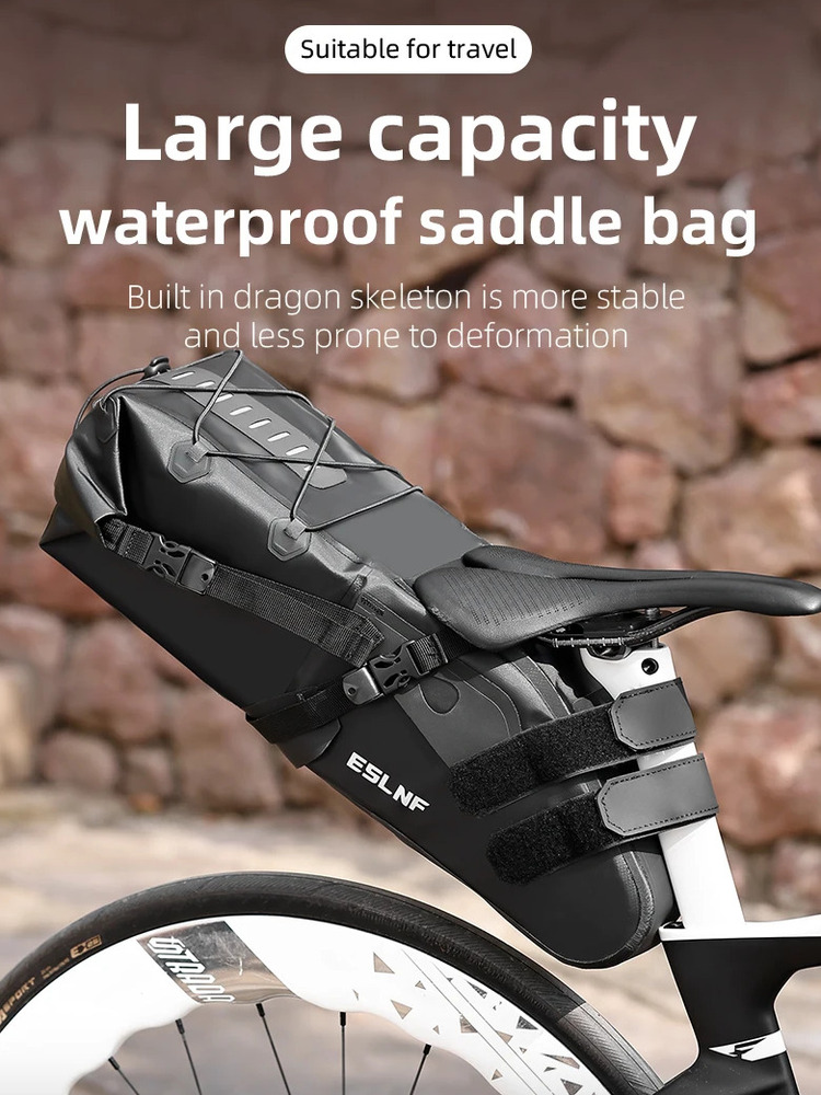 Bolsa de sillín reflectante e  - Cycling Gear Storage reseña y precio