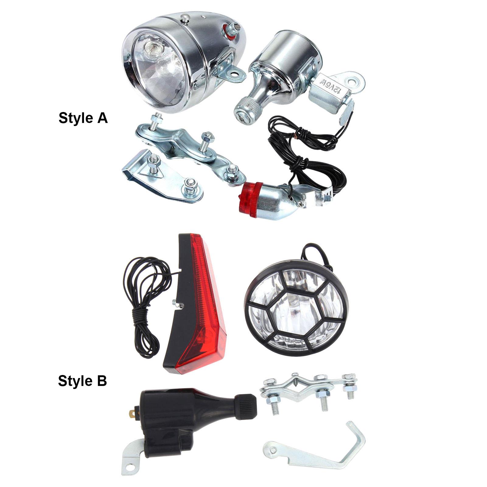 Juego de luces para bicicleta  - Bike Dynamo Light reseña y precio