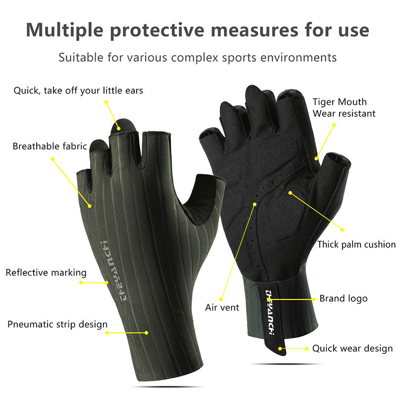 Guantes de Ciclismo Transpirab - Cycling Gear Padding reseña y precio