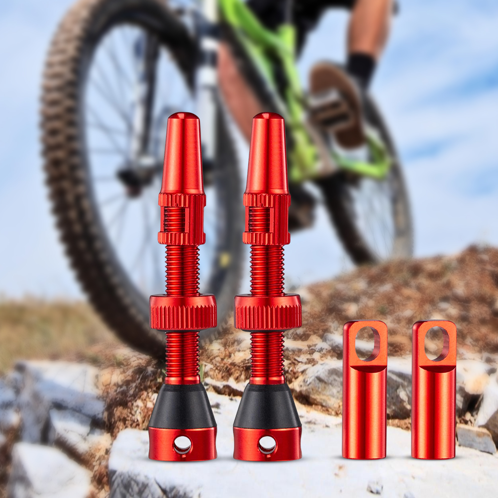 1 par de válvulas sin cámara u - Gravel Bike Tires reseña y precio