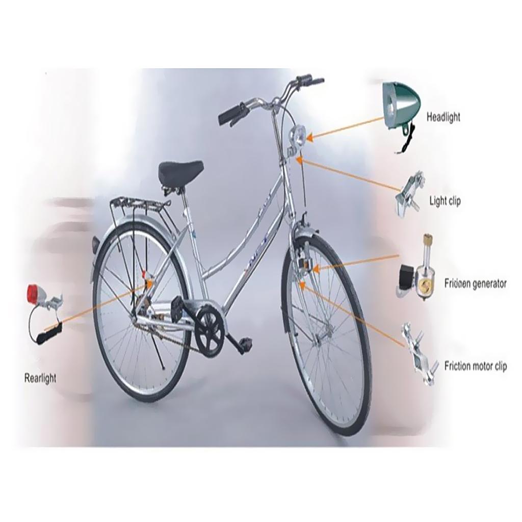 Kit de luz trasera de faro din - Bike Dynamo Light reseña y precio