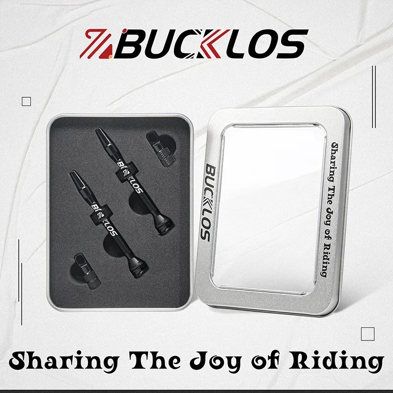 BUCKLOS 40/44/55/60MM válvula  - Gravel Bike Tires reseña y precio