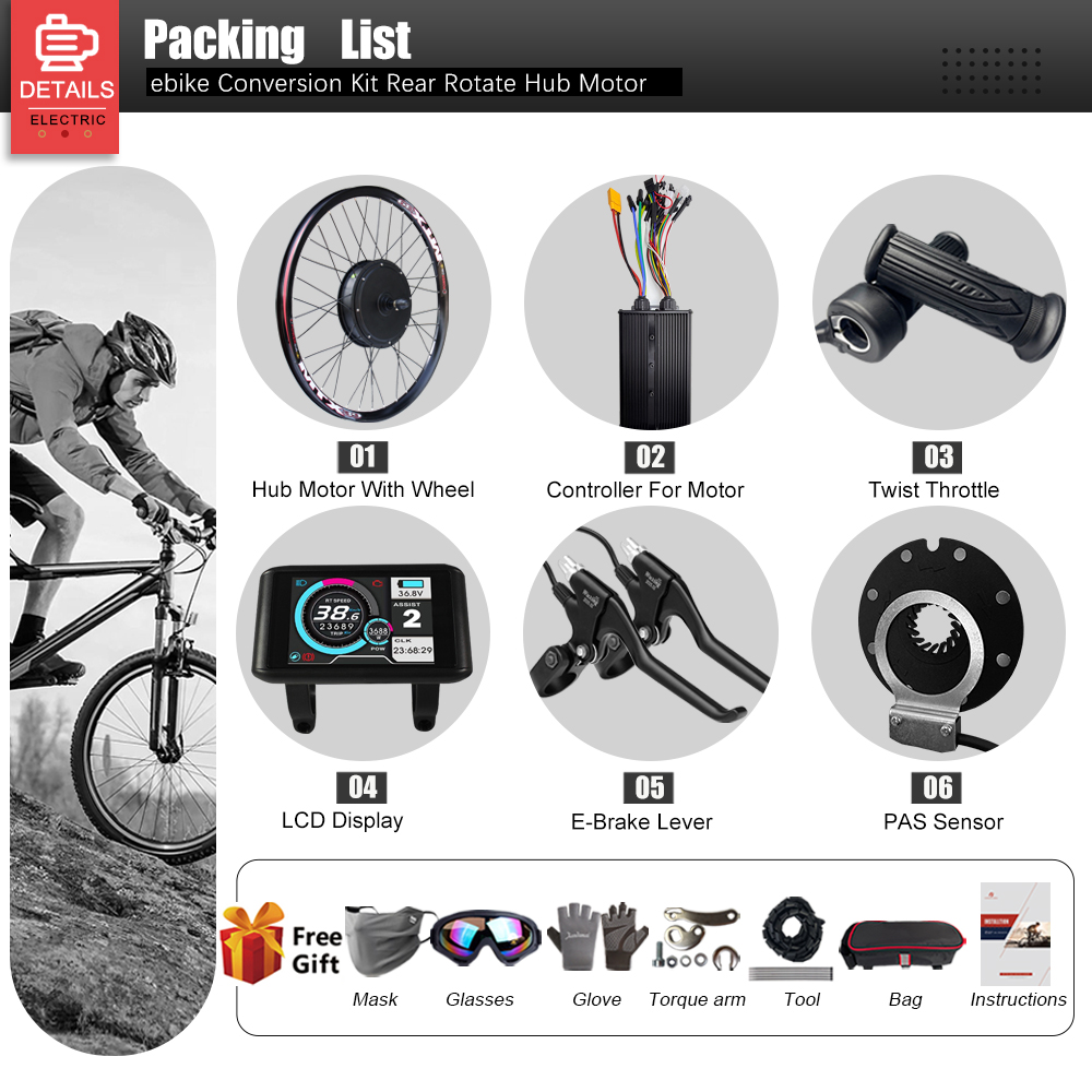 Kit de conversión de bicicleta - Cycling Gear Display reseña y precio