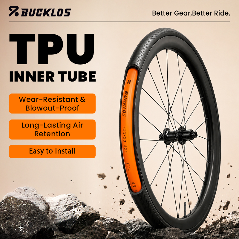 BUCKLOS 700C Cámara de aire pa - Gravel Bike Tires reseña y precio