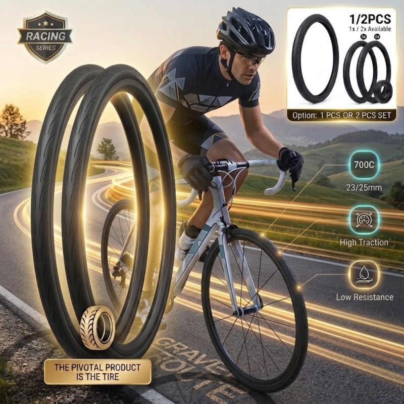 1/2 Unidades Neumático de Bici - Cycling Gear Gravel reseña y precio