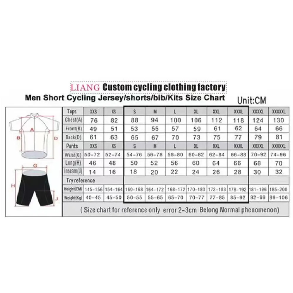 Conjunto de Jersey de Ciclismo - Cycling Gear Padding reseña y precio